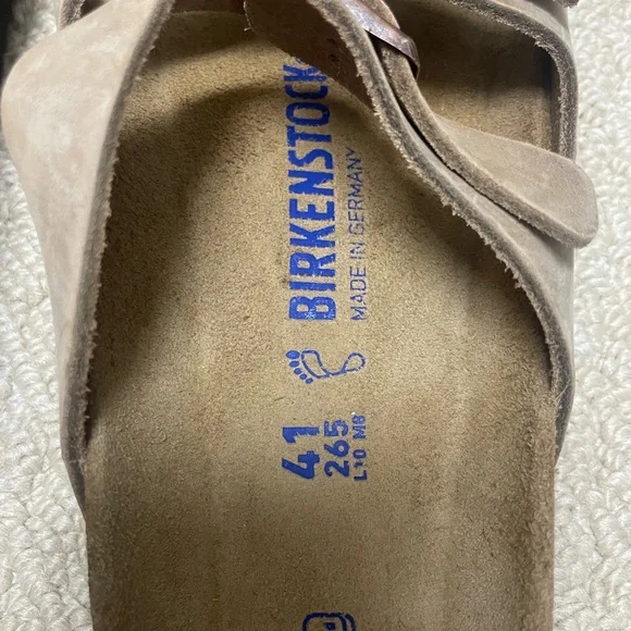 NWOT Birkenstock Florida Tabacco Brown Size 41- W10/M8 - Picture 7 of 10